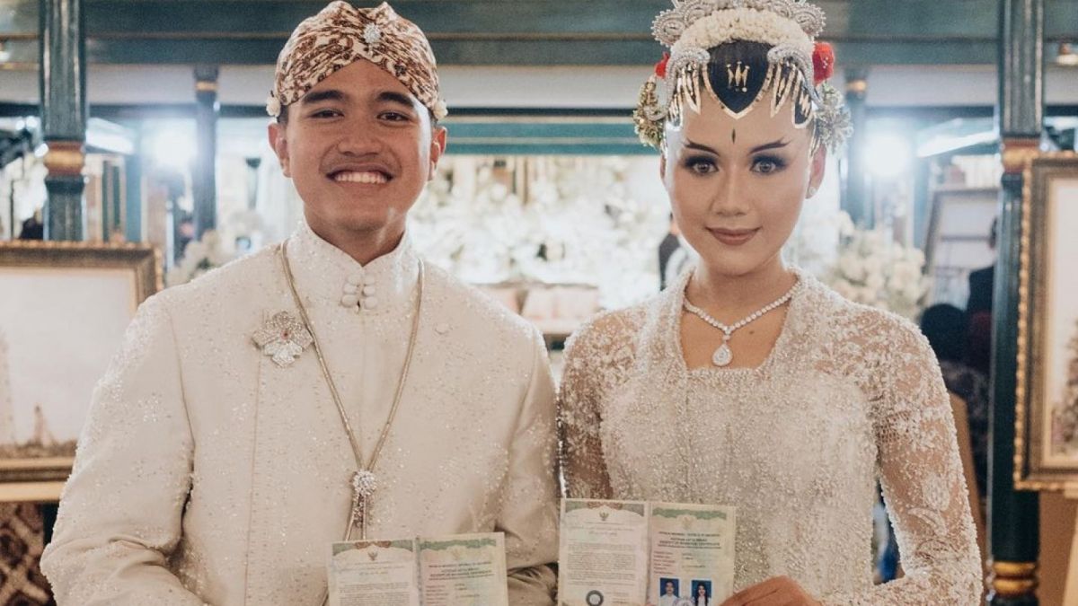 Pernikahan Kaesang Pangarep dan Erina Gudono [Instagram/@thebridestory]