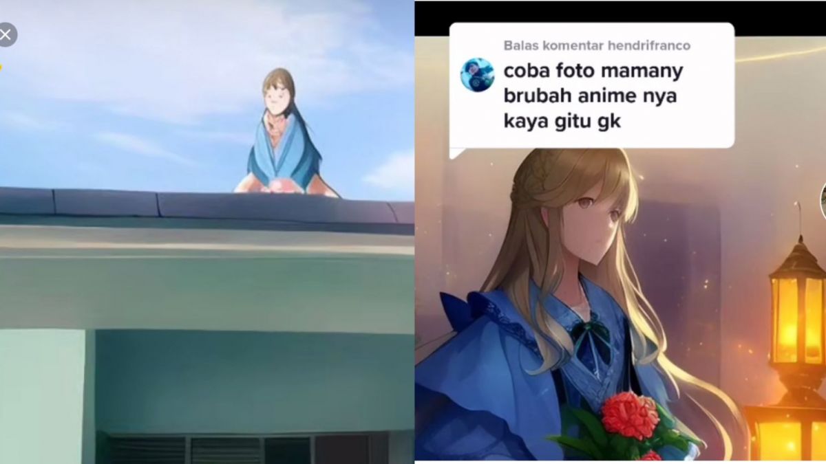 Filter AI Manga diduga bisa mendeteksi kehadiran arwah [Tiktok]