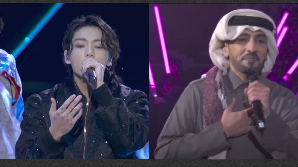 Penampilan Jungkook dan Fahad Al Kubaisi di pembukaan Piala Dunia 2022 [YouTube]
