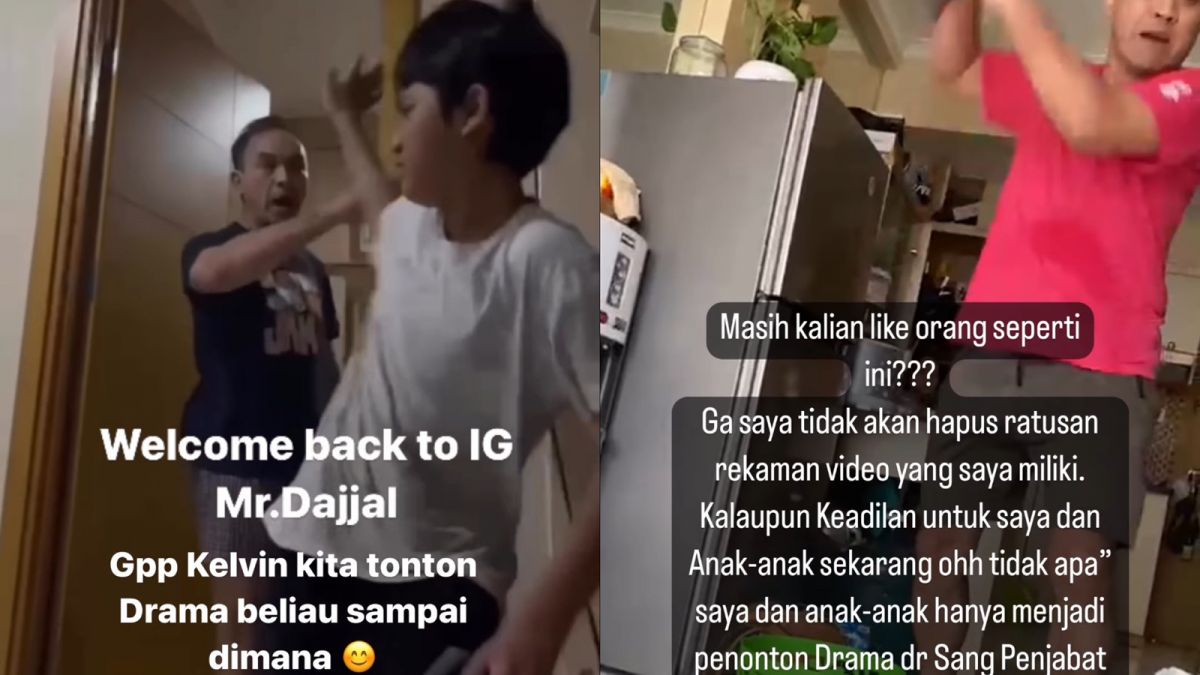 kekerasan yang dilakukan salah satu pejabat eksekutif perusuhaan terhadap anak dan istrinya [Instagram/@ikeyyuuuu]