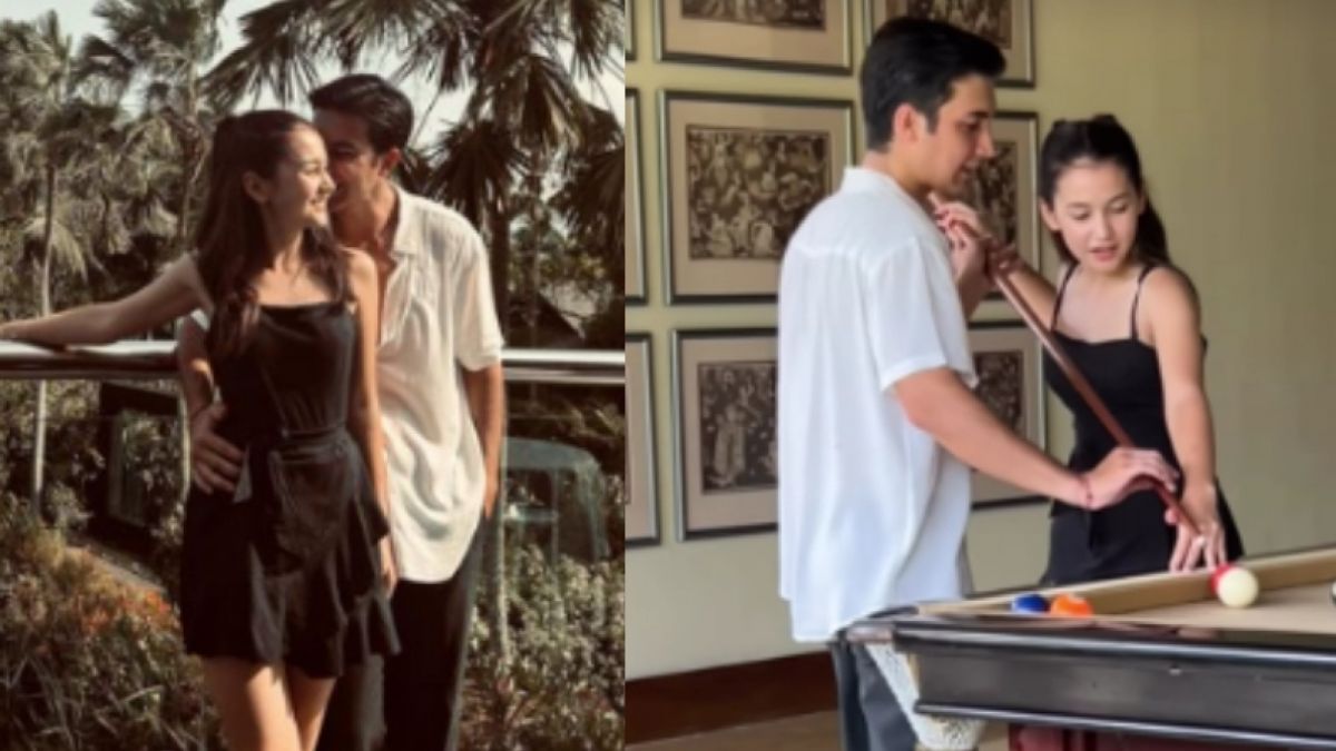 Gaya pacaran Sandrina Michelle dan Junior Roberts [Instagram/@juniorroberts]