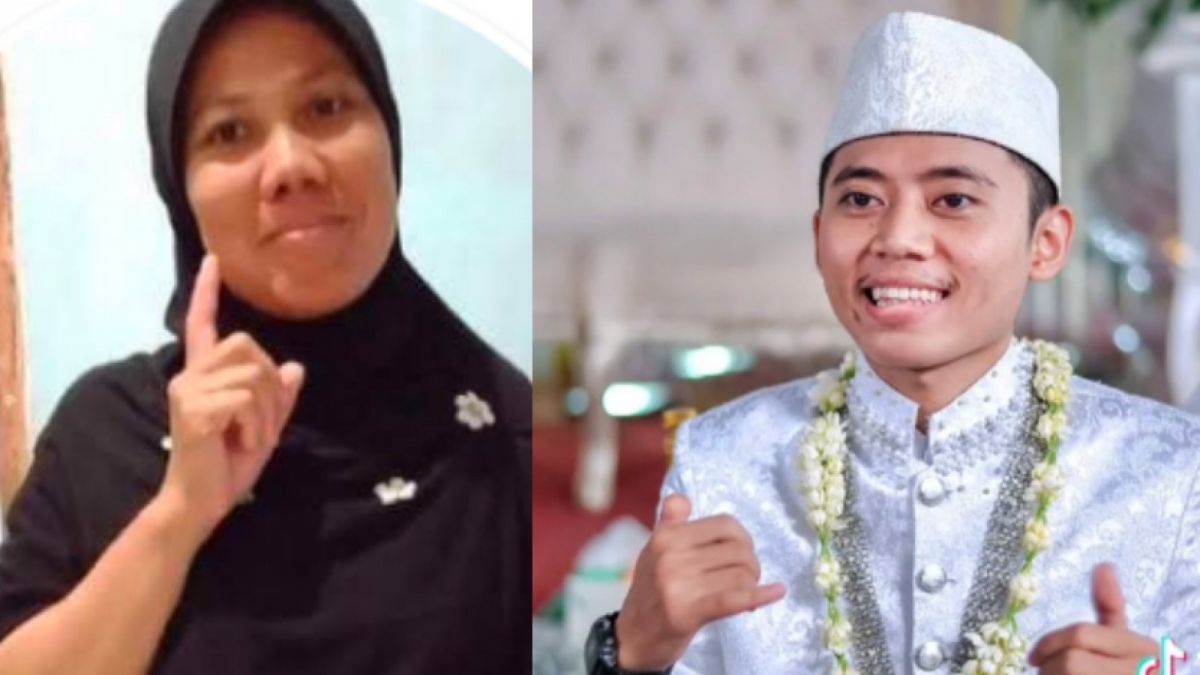 Rihanah diduga berselingkuh dengan menantunya sendiri, Rozy Zay Hakiki [Facebook/TikTok]
