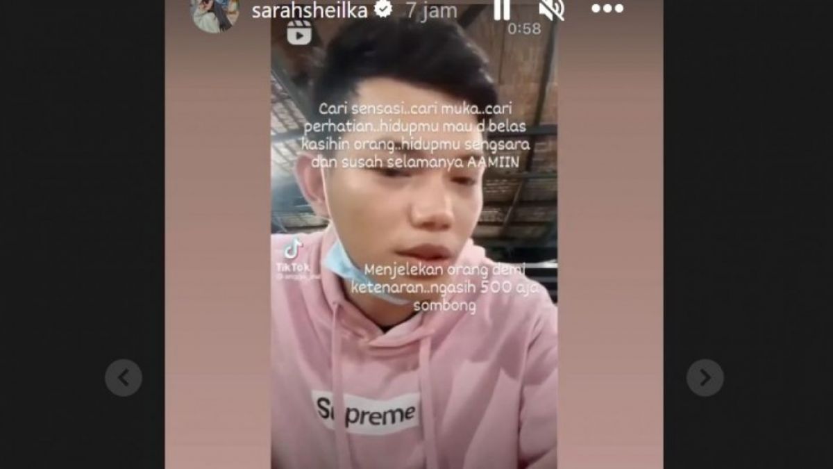 Tegar Septian dan Sarah Sheilka [Instagram]