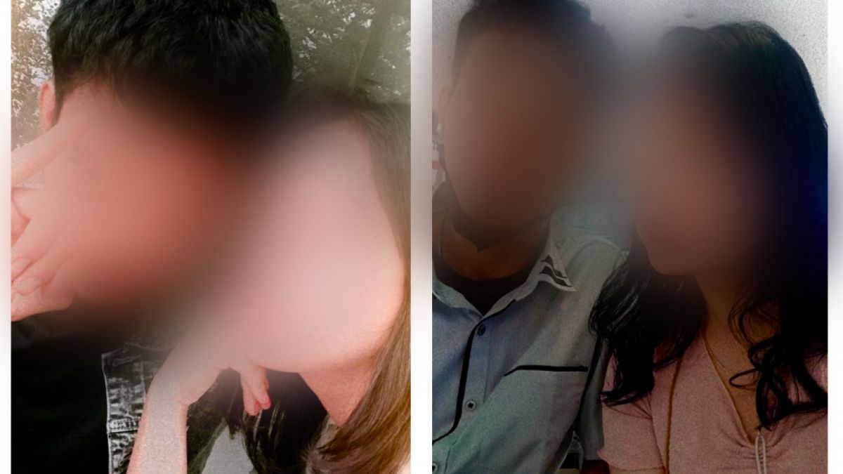 Foto pasangan Tri Putri dan Reynaldi di akun instagram masing-masing [kolase Instagram]