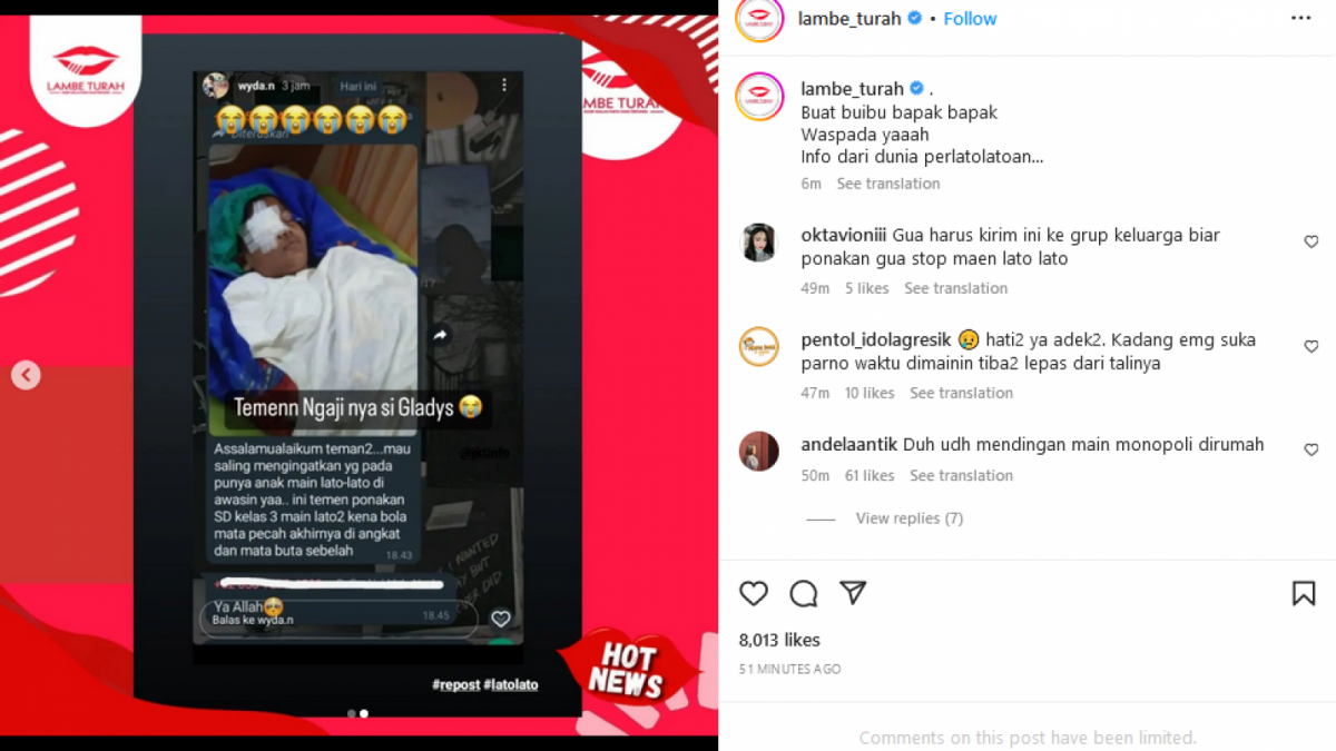 Latto-latto makan korban