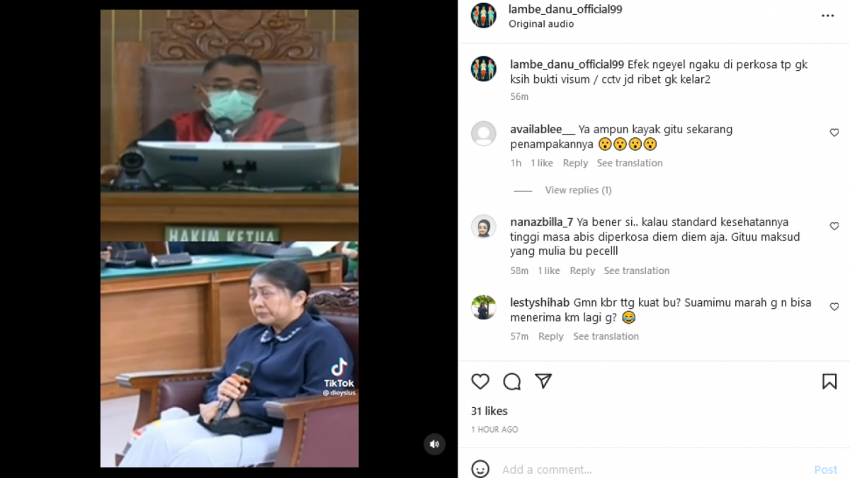 pengakuan Putri Candrawathi