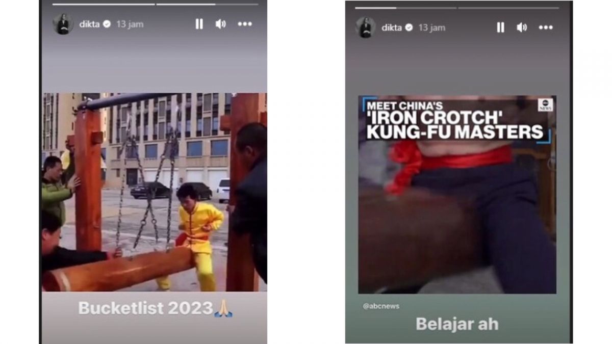Curhatan Dikta yang ingin belajar kung-fu usai jadi korban pelecehan seksual [Instagram/@dikta]