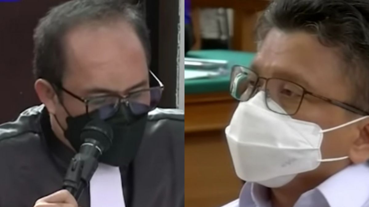 Rudy Irmawan selaku jaksa penuntut umum (JPU) membacakan tuntutannya dalam sidang pembacaan tuntutan bagi terdakwa Ferdy Sambo di Pengadilan Negeri Jakarta Selatan, Selasa (17/1/2023) [YouTube KOMPAS TV]