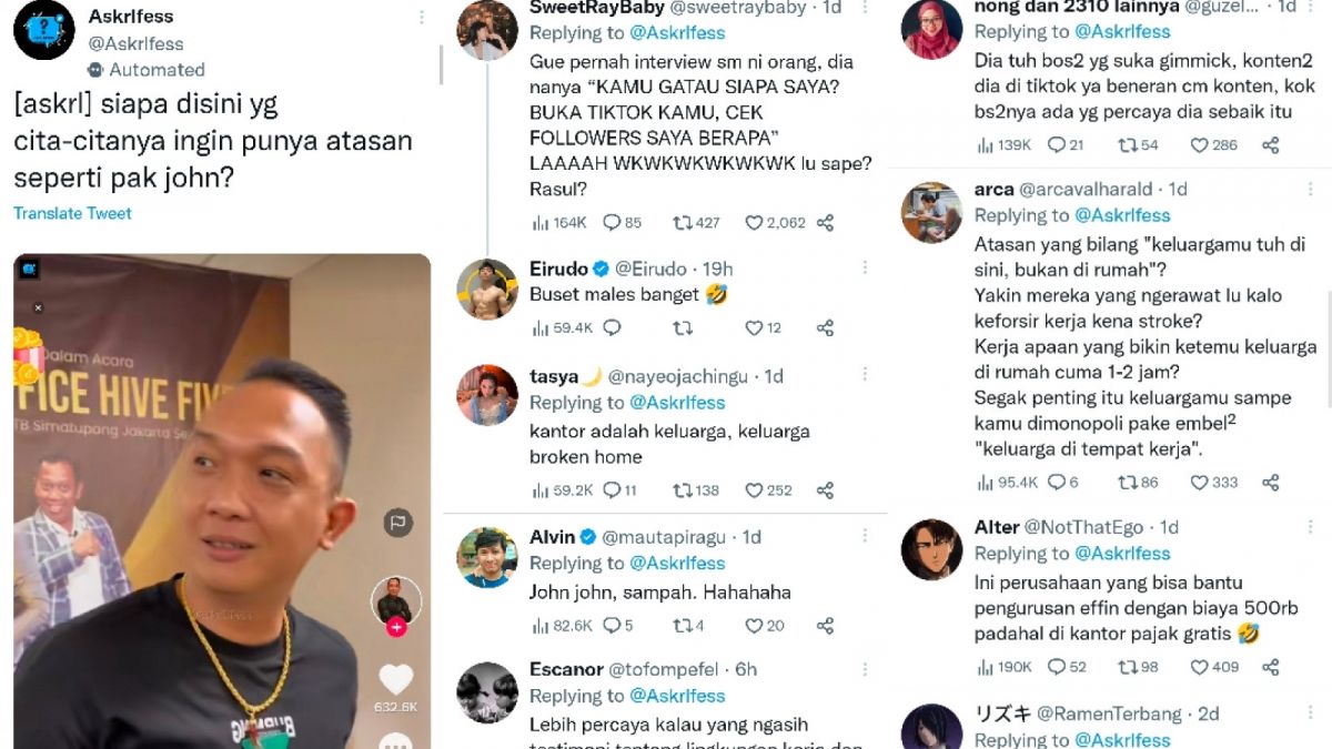 Sifat Asli Jhon LBF Dibongkar Mantan Karyawan: Suka Potong Gaji dan Pecat Karyawan Sesuka Hati [Twitter]