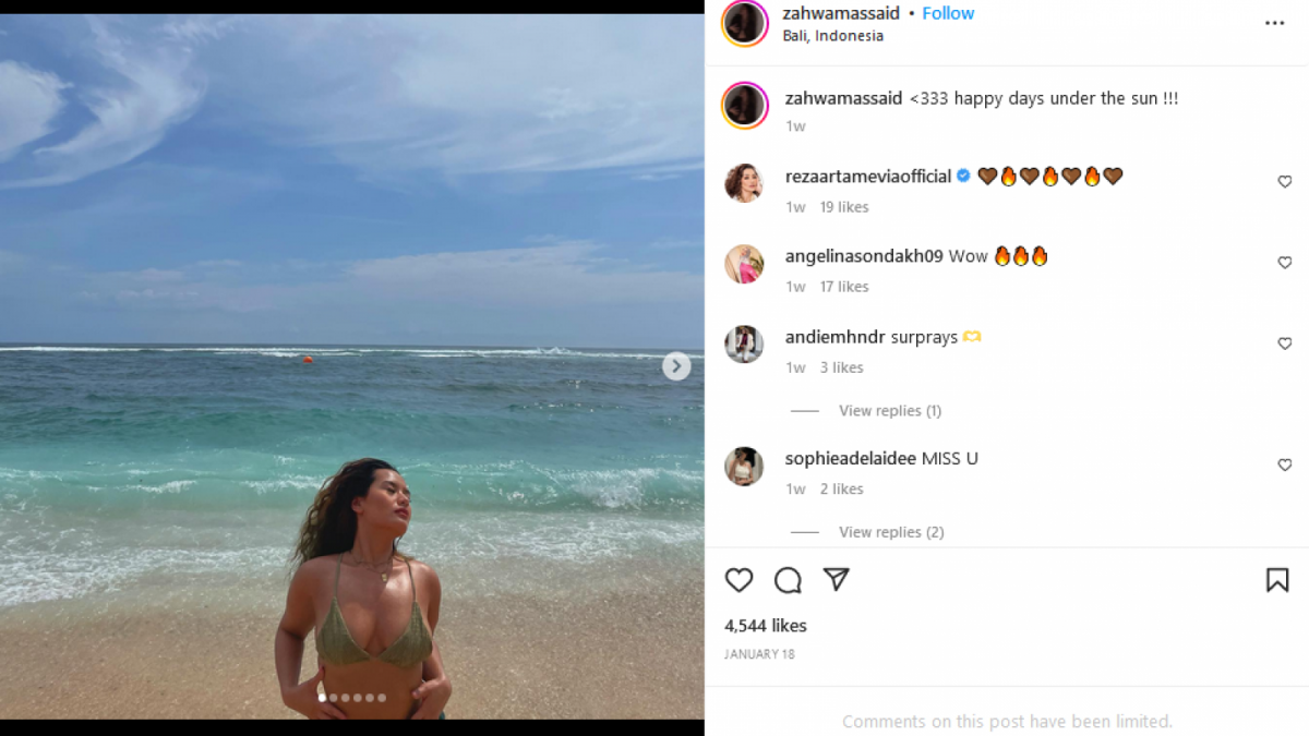 Postingan Zahwa Massaid