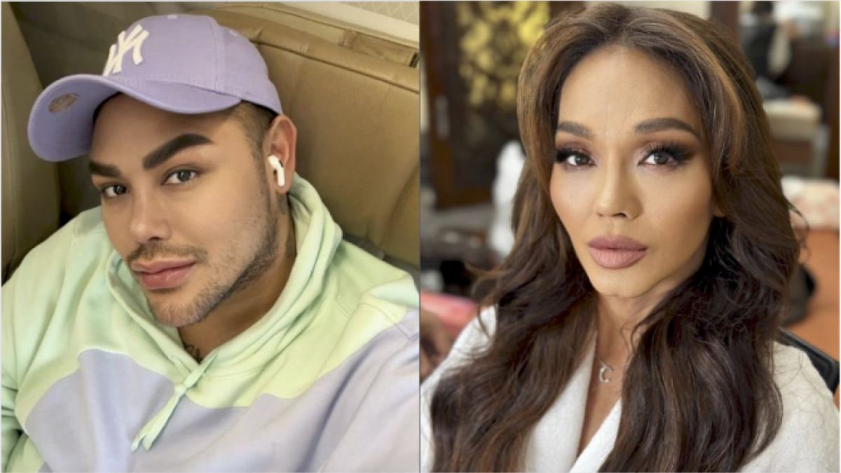 Kolase potret Ivan Gunawan dan Bunda Corla [Instagram]