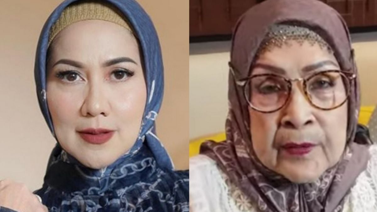 Kolase potret Venna Melinda dan Ibu Ferry Irawan, Hariati [Kolase Instagram dan tangkapan layar YouTube]