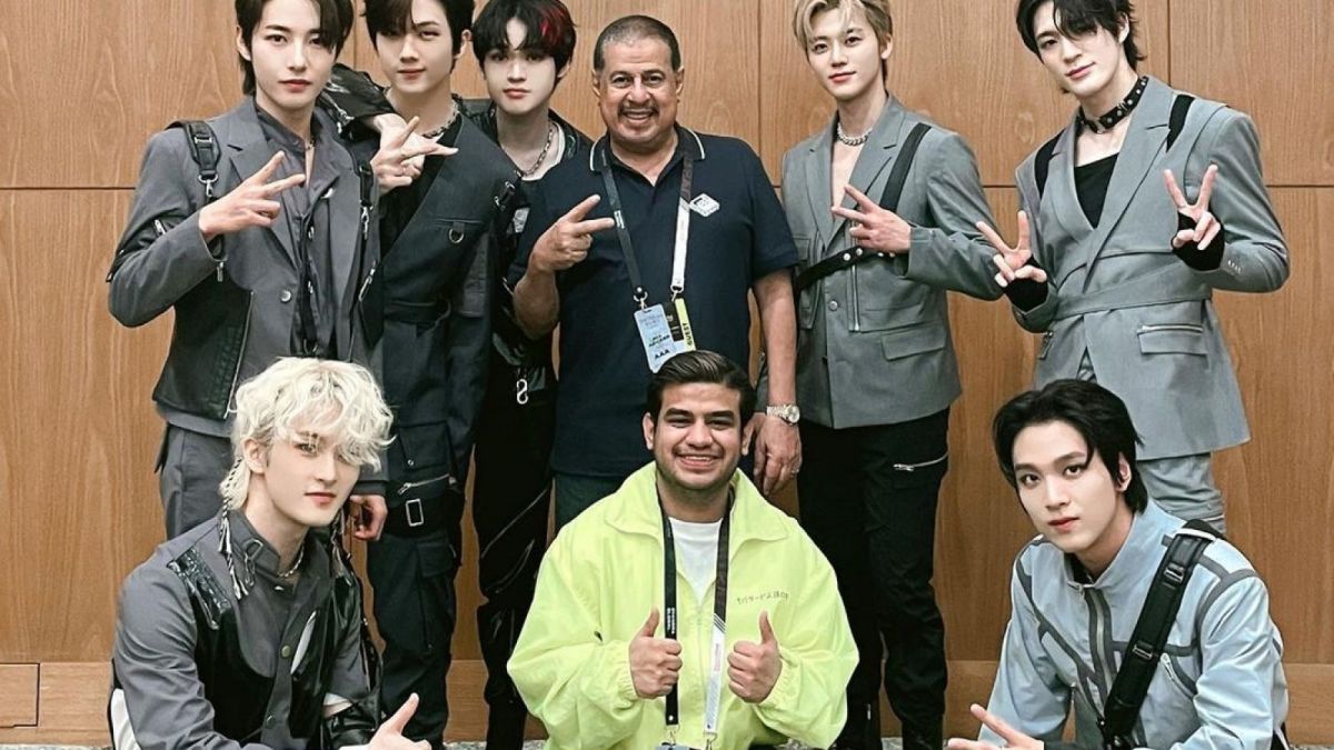 Fadil Jaidi, Pak Muh, dan NCT Dream [Instagram/@fadiljaidi]