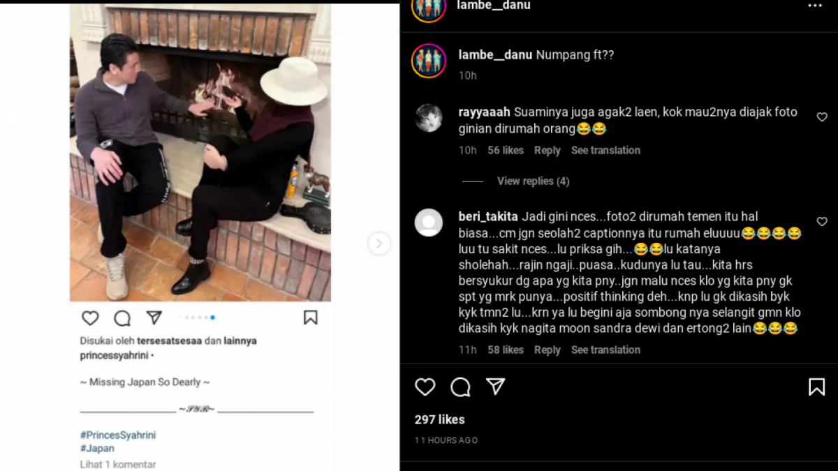 Screenshot 2023-03-12 19.25.27 [Tangkapan layar Instagram/@lambe__danu]