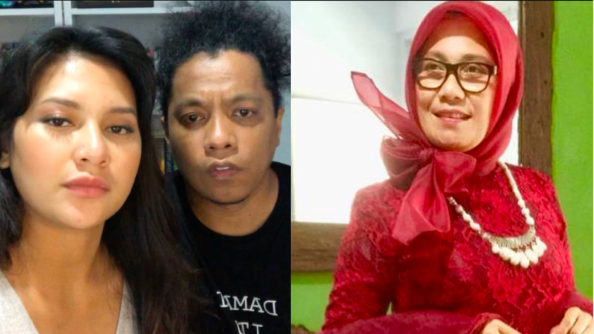 Indah Permatasari, Arie Kriting dan Nursyah [Instagram]