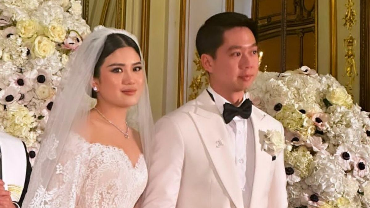 Kevin Sanjaya dan Valencia Tanoesoedibjo resmi menikah [Instagram/@linapriscilla]