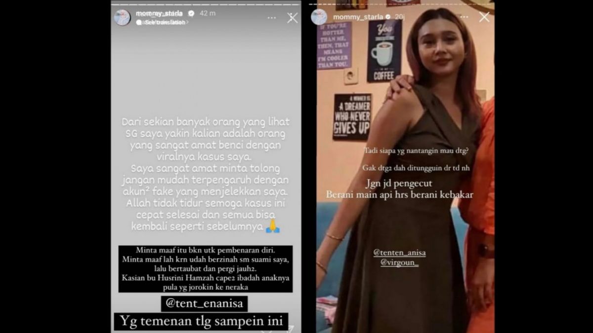 IG Stories Inara Rulsi [nstagram/@mommy_starla]