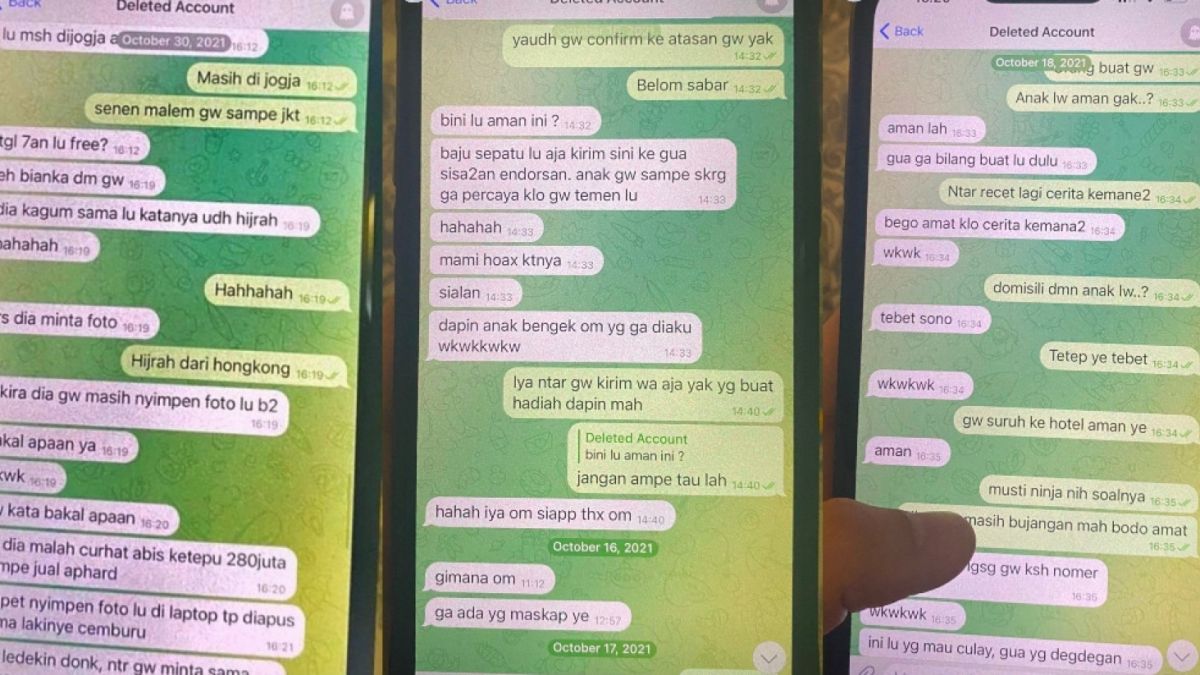 Ngeri! Virgoun Doyan Booking Wanita Panggilan, Minta Muncikari Tutup Mulut Agar Tak Ketahuan Inara Rusli [Instagram/@mommy_starla]
