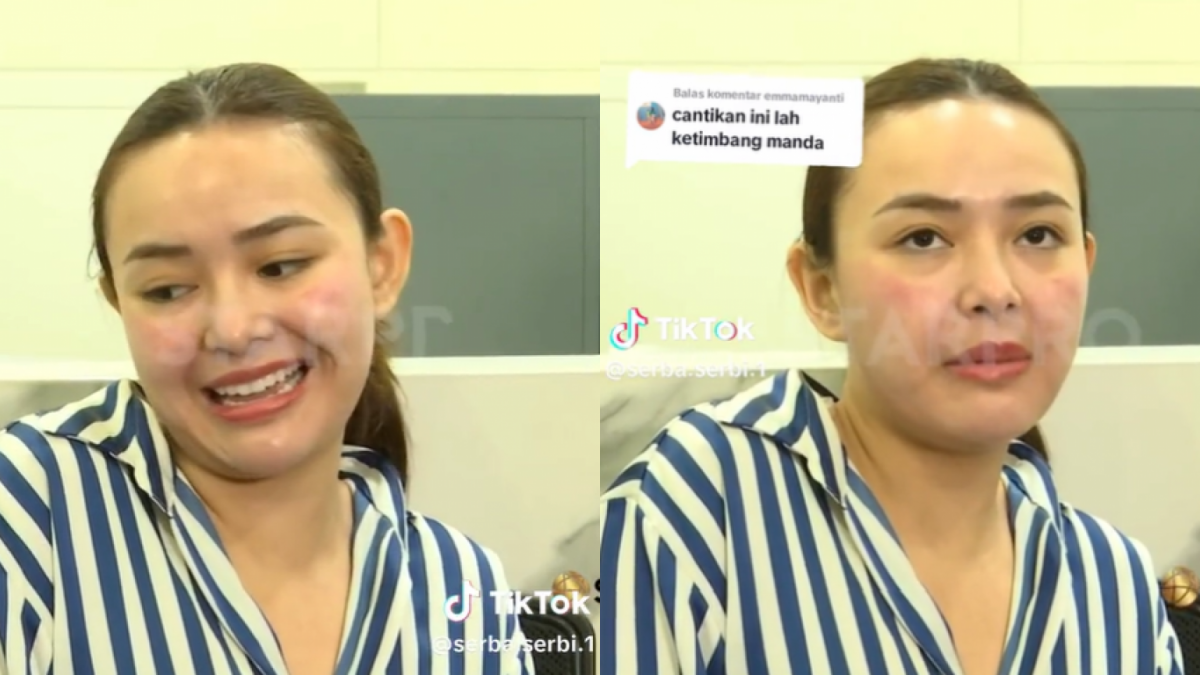 Penampilan Amanda Manopo dinilai netizen mirip emak-emak sudah memiliki anak. [TikTok @serba.serbi.1]
