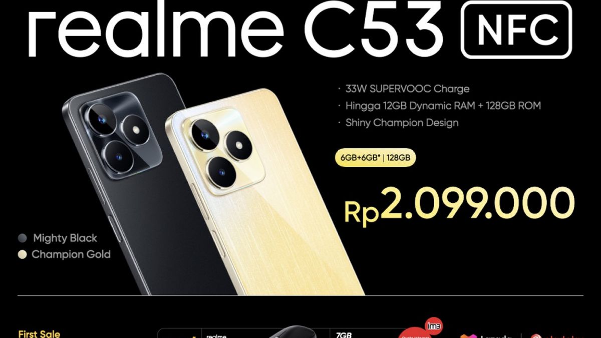 realme C53 NFC masuk pasar entry-level [realme]