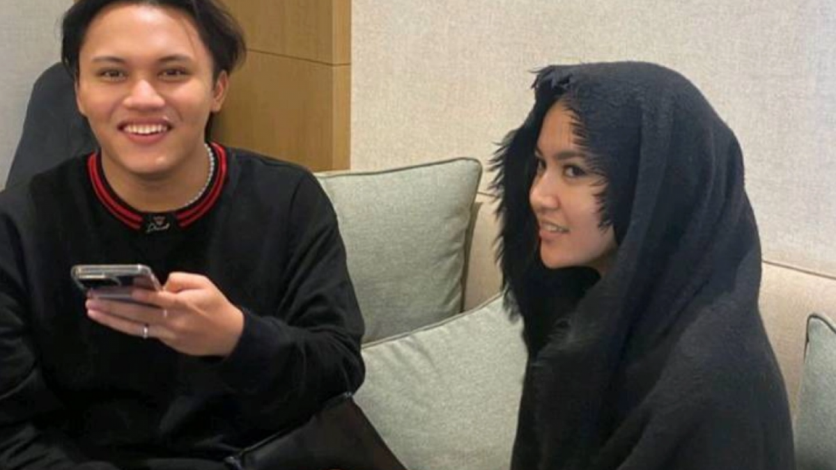 Rizky Febian dan Mahalini [TikTok @nyunyujoea]