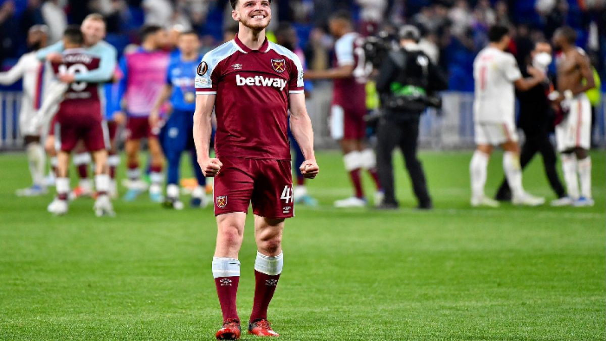 Declan Rice diperkirakan resmi jadi pemain Arsenal dalam beberapa hari kedepan [Instagram @westham]