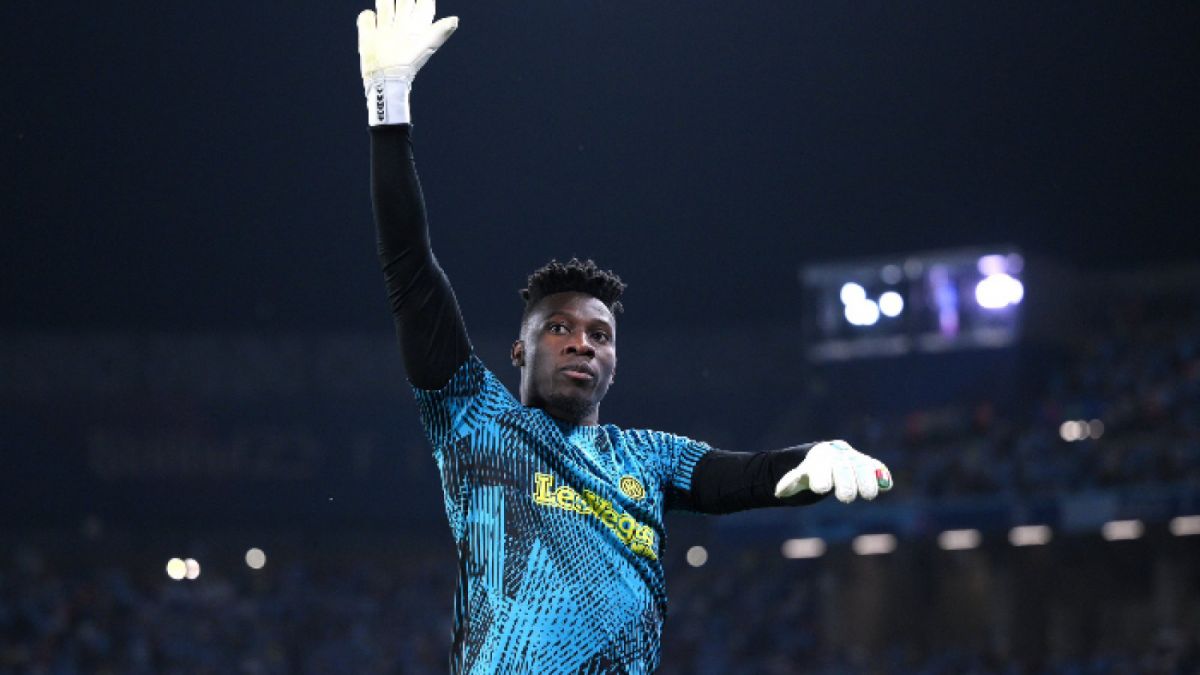 Andre Onana jelang pertandingan final Liga Champions melawan Man City [Twitter @FabrizioRomano]