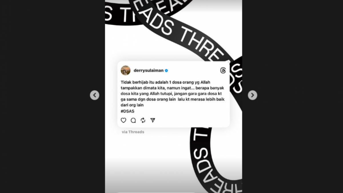 Komentar Ustaz Derry Sulaiman soal Nathalie Holcsher