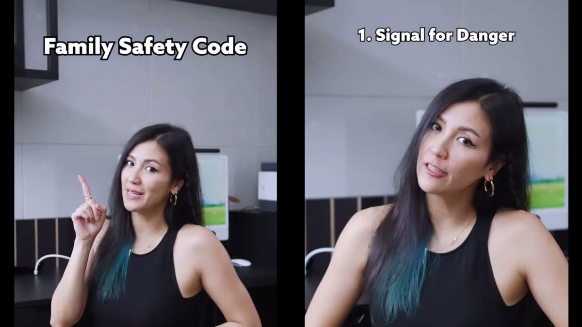Pentingnya Family Safety Code [Instagram/@mrssharena]