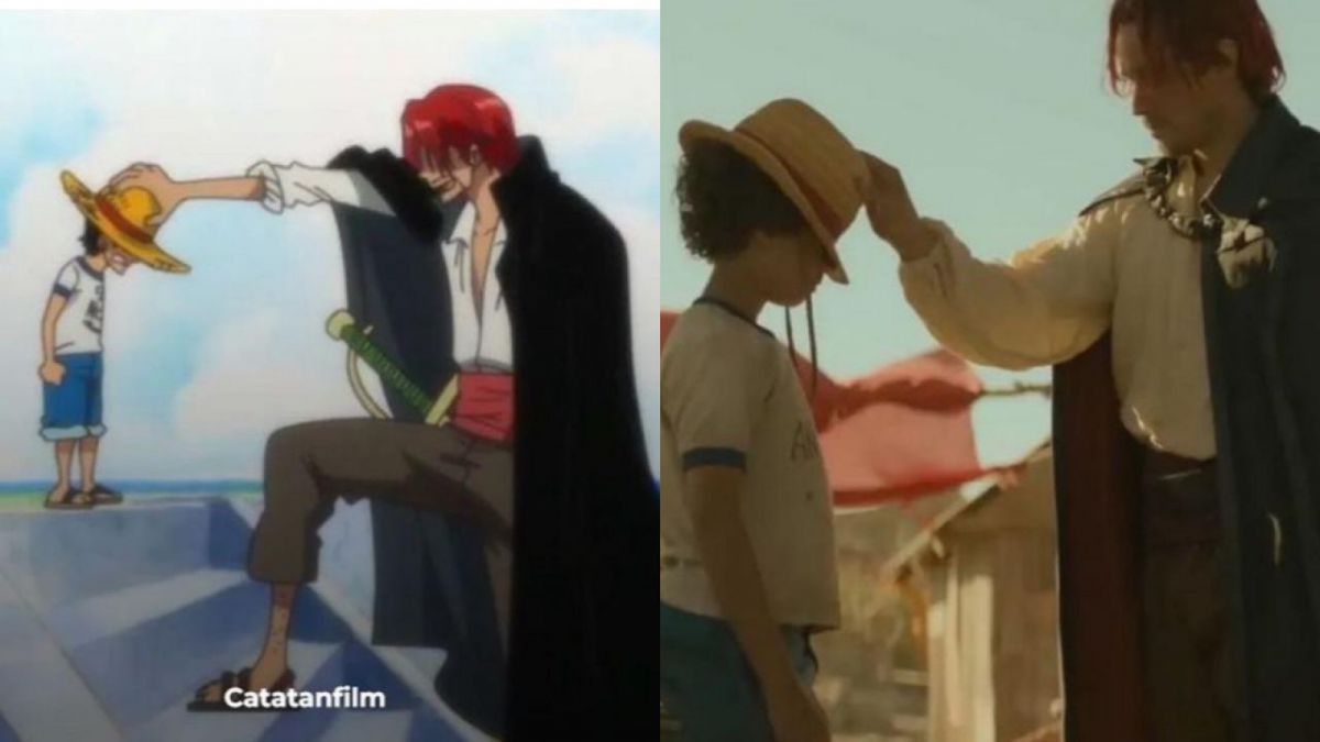Kemiripan adegan One Piece Anime dan Live Action [Instagram/@catatanfilm]