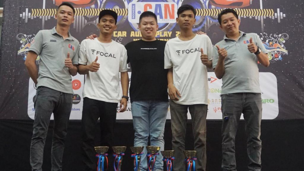Tones Garage Batam saat mengikuti kompetisi audio CAN [Tim Selebtek]