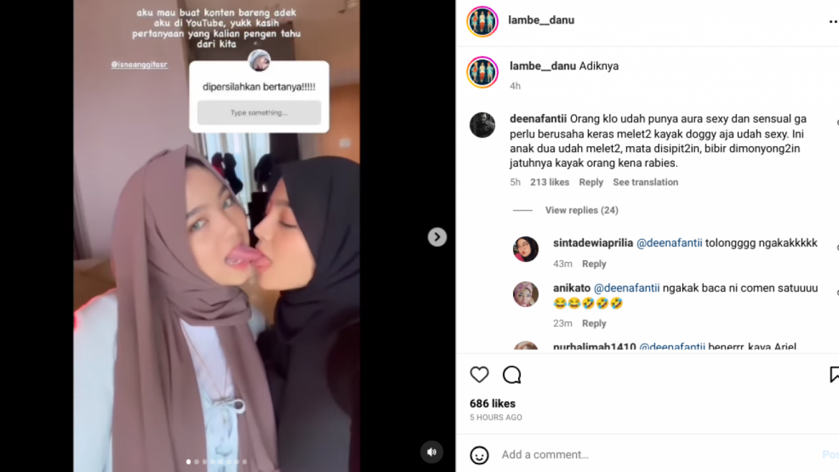 Oklin Fia dianggap berbuat mesuk ke adiknya