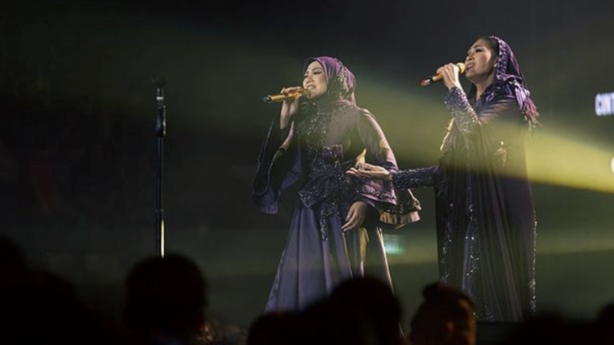 Penampilan Mahadewi di konser Pesta Rakyat Dewa 19 [Instagram]