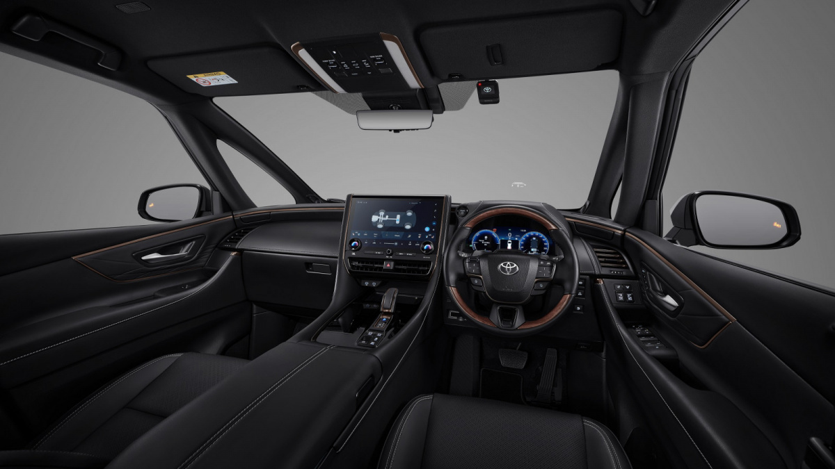 Tampilan interior All New Toyota Alphard [Toyota-Astra Motor]