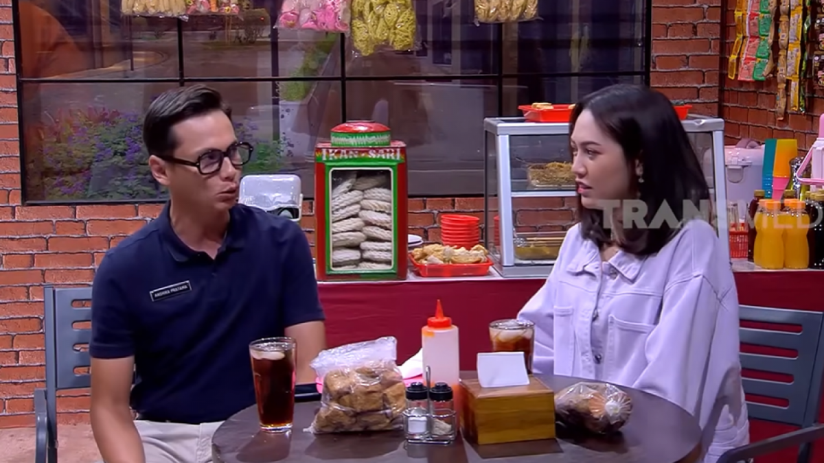 Andhika Pratama dan Happy Asmara [Tangkapan layar video YouTube Trans TV Official]