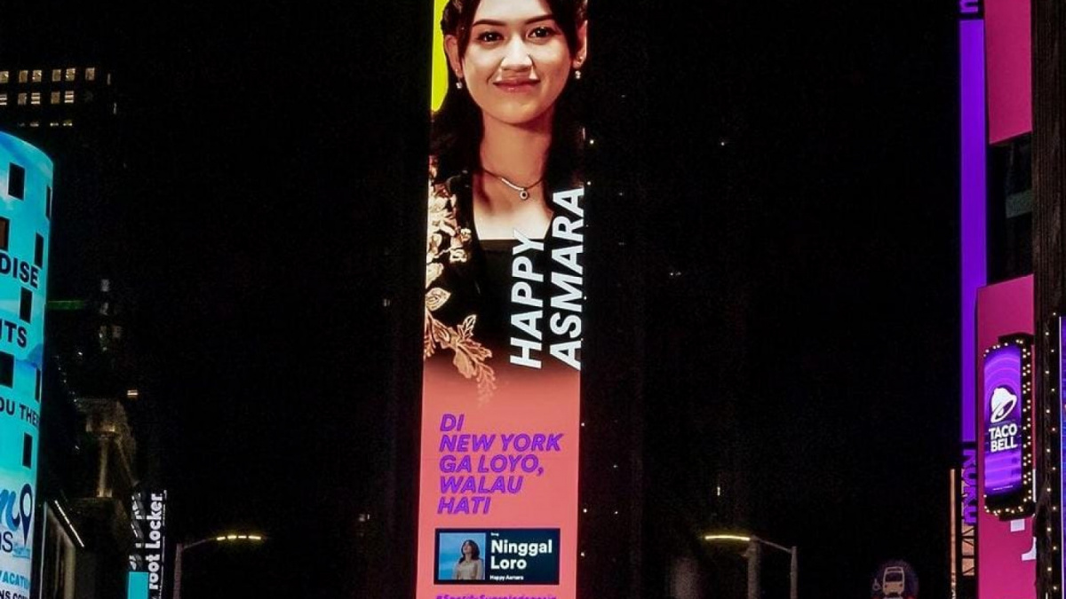 Happy Asmara. [Instagram @spotifyid.]