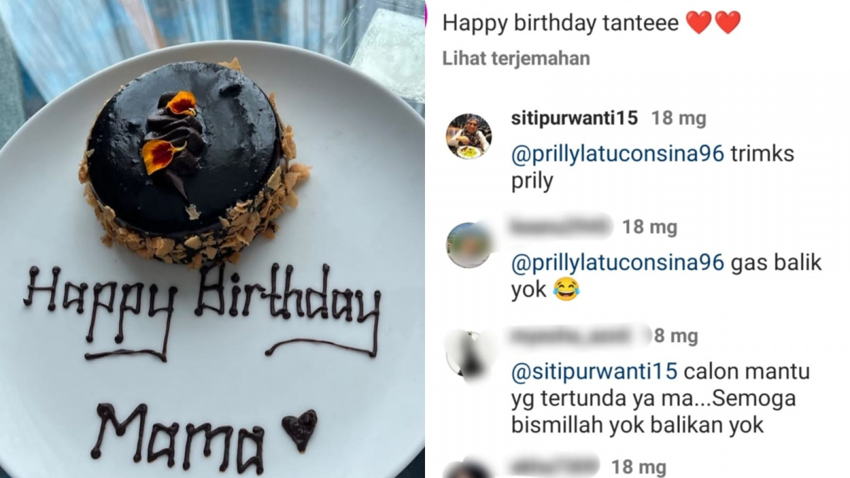Interaksi Prilly dan Ibu dari Maxime Bouttier. [instagram @siipurwanti15.]