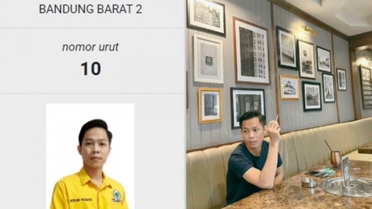 Ikram Rosadi calon anggota legislatif [KPU dan Instagram @ikram_rsd]