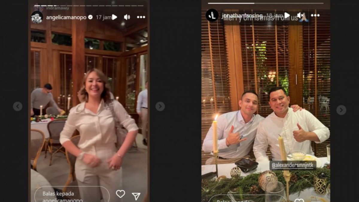 Kedekatan Jonathan Lansing dengan Amanda Manopo yang terlihat romantis