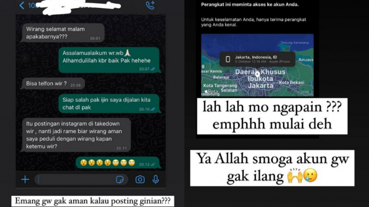 Unggahan Wirang Birawa [Instagram/@wirangbirawa]