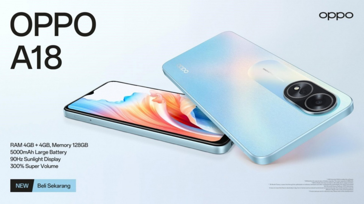 Oppo A18 [Oppo Indonesia]