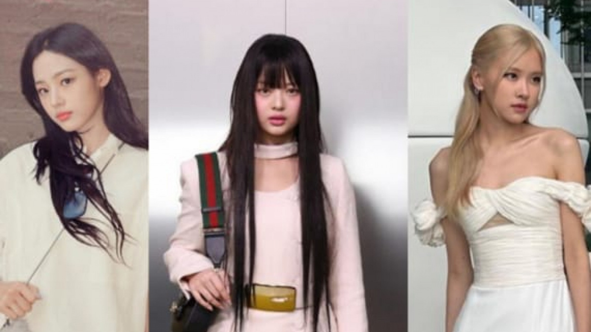 Minji NewJeans, Hanni NewJeans dan Rose BLACKPINK [Instagram/@newjeans_official/@roses_are_rosie]