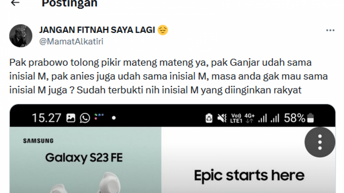 Cuitan Mamat Alkatiri