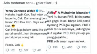 Anak Gus Dur dan Cak Imin Saling Serang di Twitter, Lagi-lagi Soal PKB