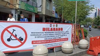 Yogyakarta Kini Larang Skuter Listrik Beroperasi di Wilayahnya