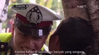 Haru! Bocah Kecil Minta Nomor Hp Polisi untuk Minta Perlindungan dari Pembullyan