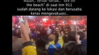 Tim Penyelamat Datang, Masyarakat Masih Meneriakkan Sex On the beach di Lokasi Halloween Itaewon