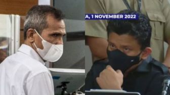 Ferdy Sambo Tampak Marah saat Diminta Buka Masker oleh Ayah Brigadir J