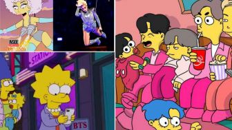 Aneh! Series Simpsons Telah Prediksi BTS dan Konser Lady Gaga