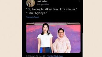 Pengunggah Tweet yang Diduga Menghina Ibu Negara Minta Maaf, Netizen: Harus Kena Nina Ninu Biar Kapok